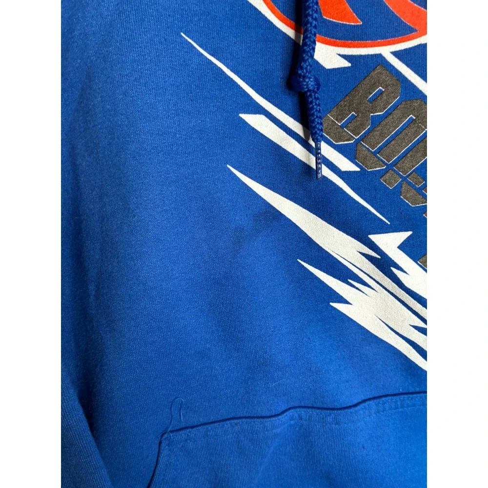 Gildan‎ Boise State Broncos Hoodie Mens XL Blue Heavy Blend NCAA Sweatshirt - Picture 3 of 11